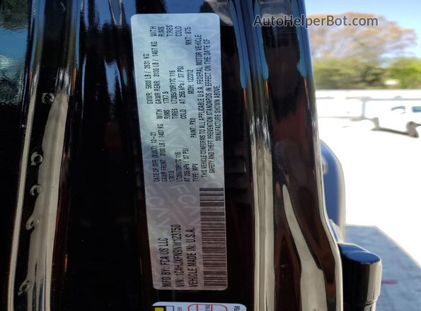 1C4HJXFN9NW123750 2022 JEEP WRANGLER Black Вид наклейки з VIN-кодом