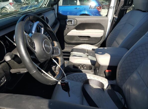 1C4JJXP63MW643014 2021 JEEP WRANGLER White Вид салону спереду