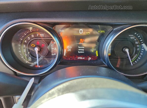 1C4JJXP65NW230075 2022 JEEP WRANGLER Black Vista del cuadro de instrumentos
