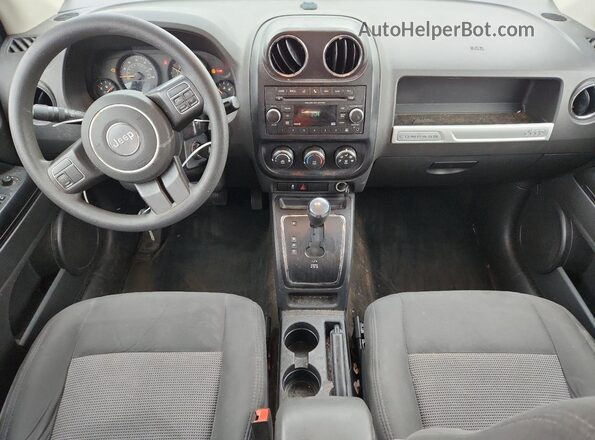 1C4NJCBBXHD102316 2017 JEEP COMPASS Белый Вид панели приборов
