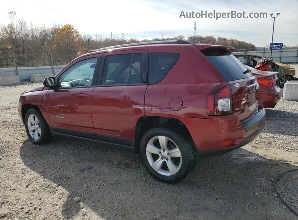 1C4NJDBB6GD779478 2016 JEEP COMPASS Red Задня ліва чверть