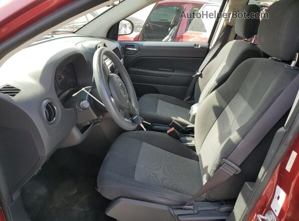 1C4NJDBB6GD779478 2016 JEEP COMPASS Red Вид салону спереду