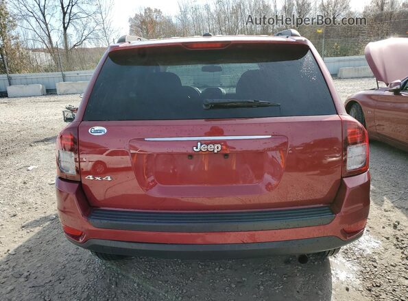 1C4NJDBB6GD779478 2016 JEEP COMPASS Red Вид ззаду