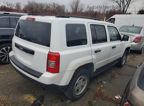 1C4NJPBA3HD187434 2017 JEEP PATRIOT White უკანა მარჯვენა