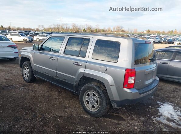 1C4NJRBB1GD646513 2016 JEEP PATRIOT Silver Задня ліва чверть