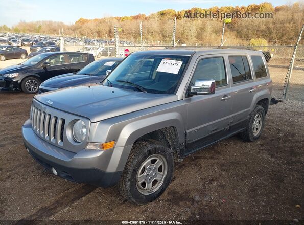 1C4NJRBB1GD646513 2016 JEEP PATRIOT Silver Передня ліва чверть