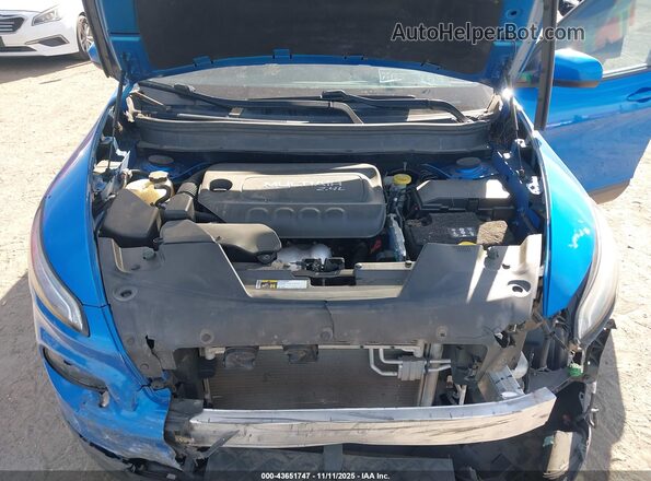1C4PJLCB2JD596247 2018 JEEP CHEROKEE Blue 