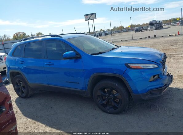 1C4PJLCB2JD596247 2018 JEEP CHEROKEE Blue 