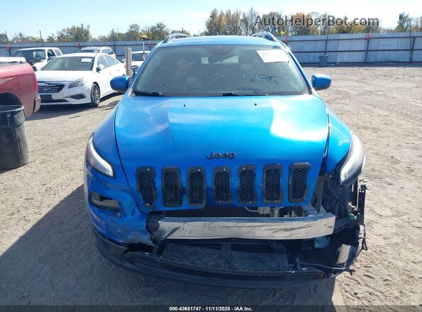 1C4PJLCB2JD596247 2018 JEEP CHEROKEE Blue 