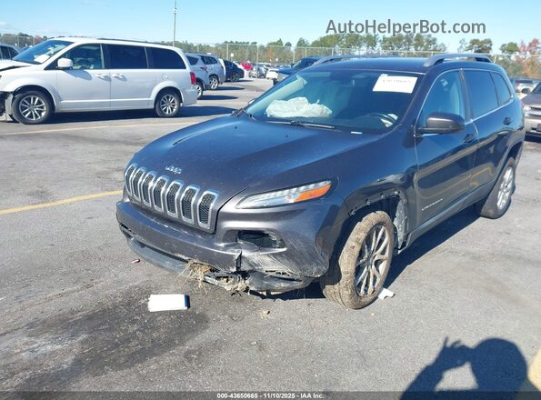 1C4PJLCS6HW559930 2017 JEEP CHEROKEE Gray Przód lewy
