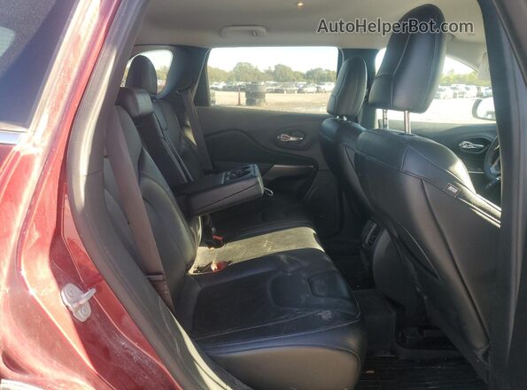 1C4PJLMN3ND508904 2022 JEEP CHEROKEE Maroon Rear interior view