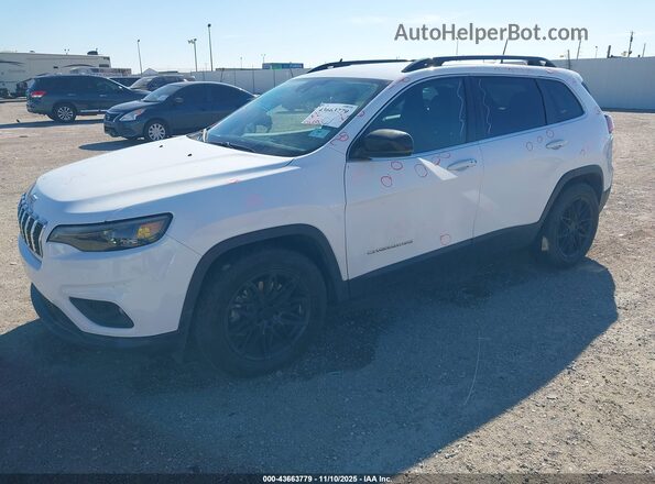 1C4PJLMX6ND500636 2022 JEEP CHEROKEE White Առջևի ձախ երեք քառորդ տեսարան