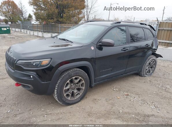 1C4PJMBX0LD583972 2020 JEEP CHEROKEE Черный Передняя левая четверть