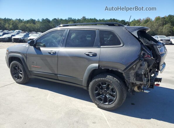 1C4PJMBX2ND509245 2022 JEEP CHEROKEE Gray Trasero izquierdo