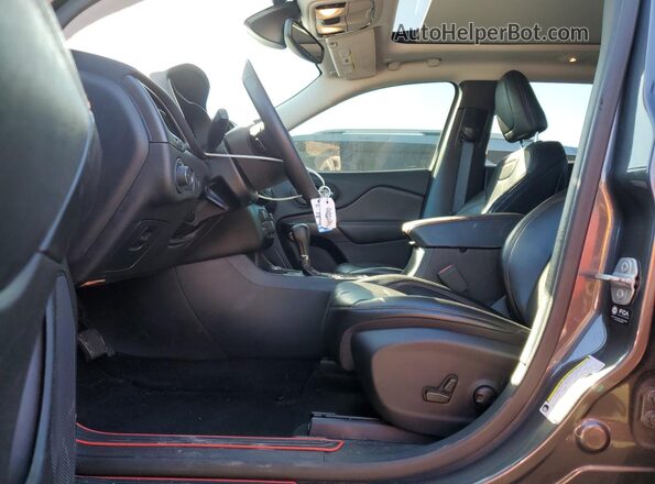 1C4PJMBX2ND509245 2022 JEEP CHEROKEE Gray Vista interior delantera