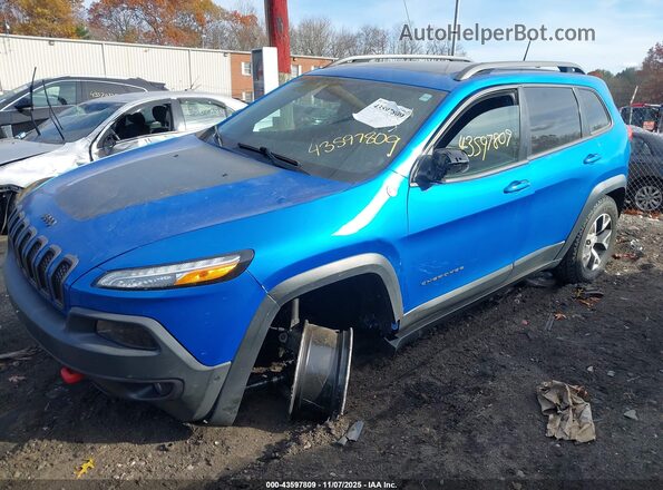1C4PJMBX7JD513043 2018 JEEP CHEROKEE Blue 