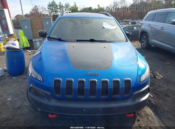 1C4PJMBX7JD513043 2018 JEEP CHEROKEE Blue 