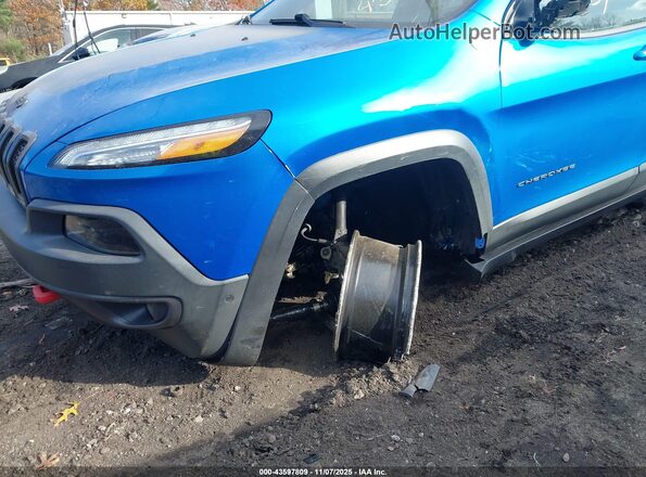 1C4PJMBX7JD513043 2018 JEEP CHEROKEE Blue 