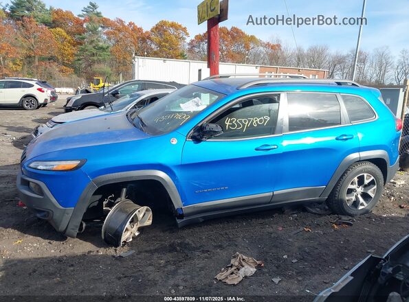 1C4PJMBX7JD513043 2018 JEEP CHEROKEE Blue 
