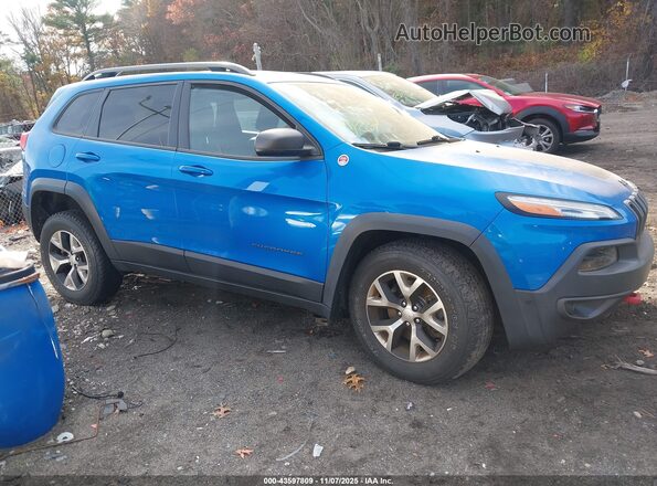 1C4PJMBX7JD513043 2018 JEEP CHEROKEE Blue 