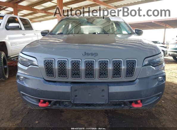 1C4PJMBX7ND556318 2022 JEEP CHEROKEE Gray Instrument cluster view