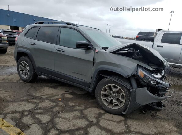 1C4PJMBX9ND547670 2022 JEEP CHEROKEE Серый Передняя правая четверть