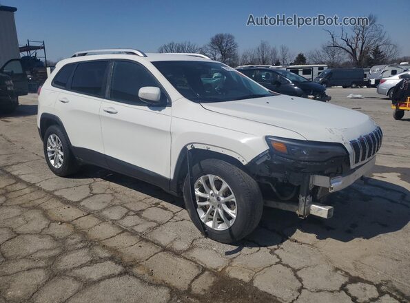 1C4PJMCB0LD579228 2020 JEEP CHEROKEE White Delantero derecho