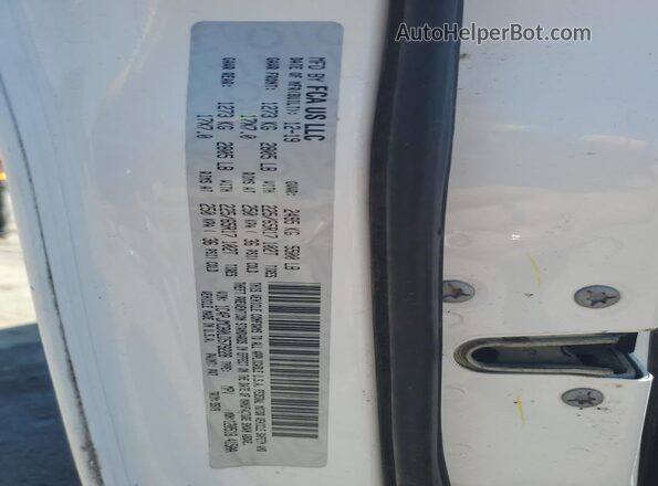 1C4PJMCB0LD579228 2020 JEEP CHEROKEE White Vista de la etiqueta del VIN
