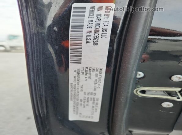 1C4PJMCX8ND552888 2022 JEEP CHEROKEE Black VIN sticker view