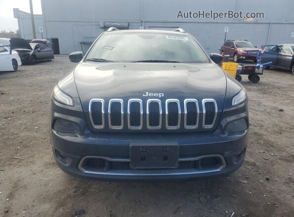 1C4PJMDB0JD570346 2018 JEEP CHEROKEE Gray Front view
