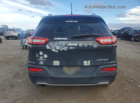 1C4PJMDB0JD570346 2018 JEEP CHEROKEE Gray Rear view