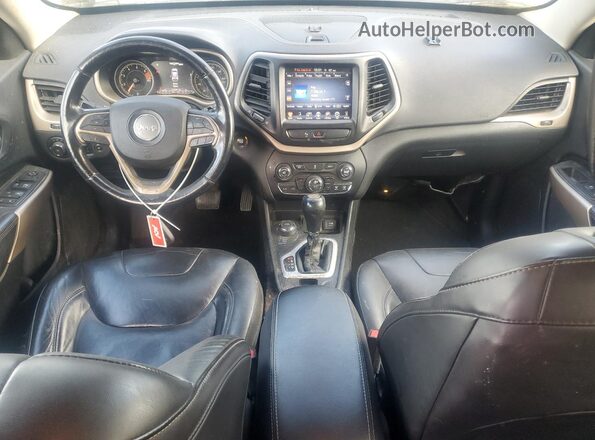 1C4PJMDB0JD570346 2018 JEEP CHEROKEE Gray Dashboard view