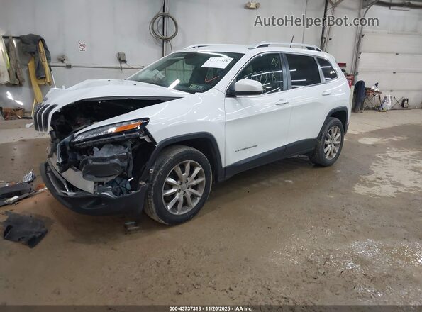 1C4PJMDB2GW194648 2016 JEEP CHEROKEE White Vista tres cuartos delantera izquierda