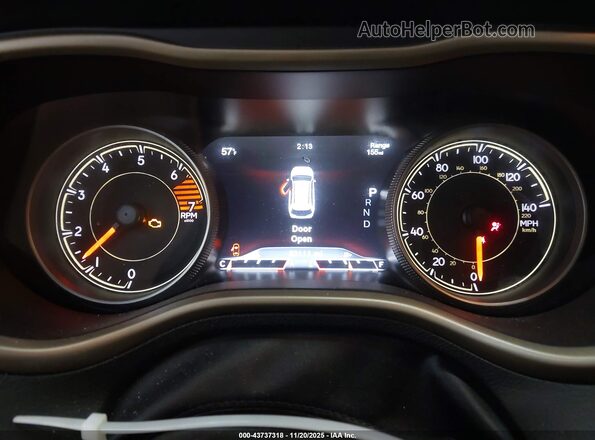 1C4PJMDB2GW194648 2016 JEEP CHEROKEE White Vista de los asientos traseros