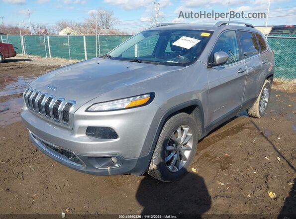 1C4PJMDB6JD525637 2018 JEEP CHEROKEE Gray 