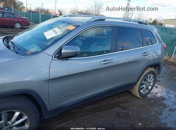 1C4PJMDB6JD525637 2018 JEEP CHEROKEE Gray 