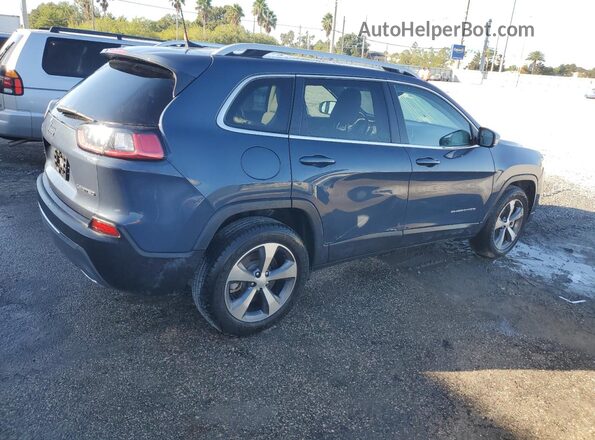1C4PJMDN9MD196513 2021 JEEP CHEROKEE Blue უკანა მარჯვენა