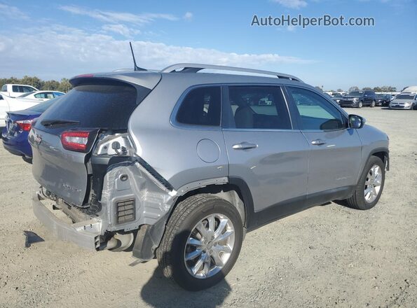 1C4PJMDS7GW213999 2016 JEEP CHEROKEE Silver Tył prawy
