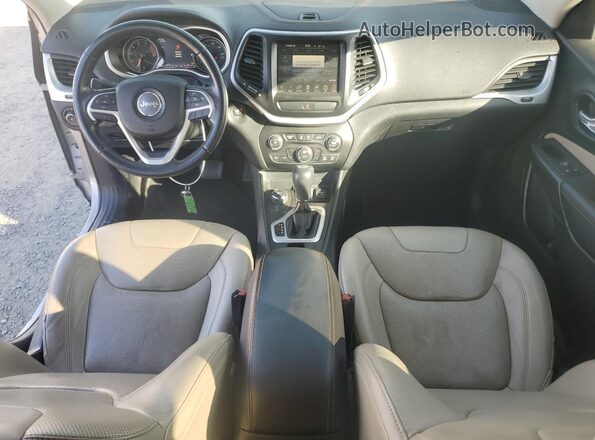 1C4PJMDS7GW213999 2016 JEEP CHEROKEE Silver Widok deski rozdzielczej