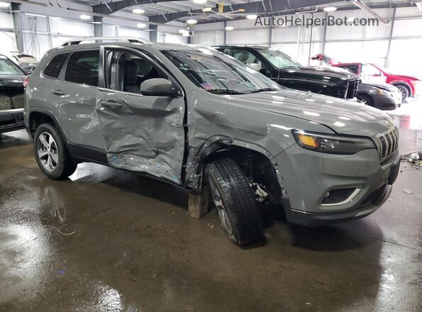 1C4PJMDX2MD136056 2021 JEEP CHEROKEE Gray Front right