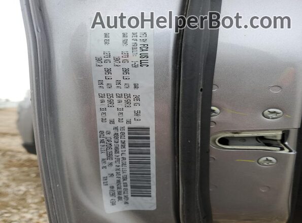 1C4PJMDX5LD595032 2020 JEEP CHEROKEE Silver VIN კოდის სტიკერის ხედი