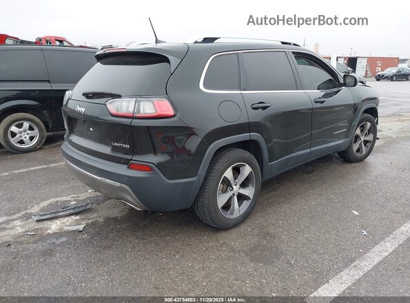 1C4PJMDX9KD303509 2019 JEEP CHEROKEE Черный Задняя правая четверть