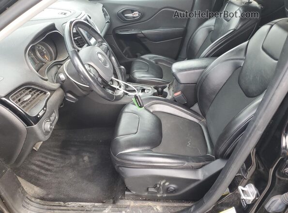 1C4PJMLB3MD209778 2021 JEEP CHEROKEE Black Вид салону спереду
