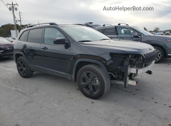 1C4PJMLB3MD209778 2021 JEEP CHEROKEE Black Передня права чверть