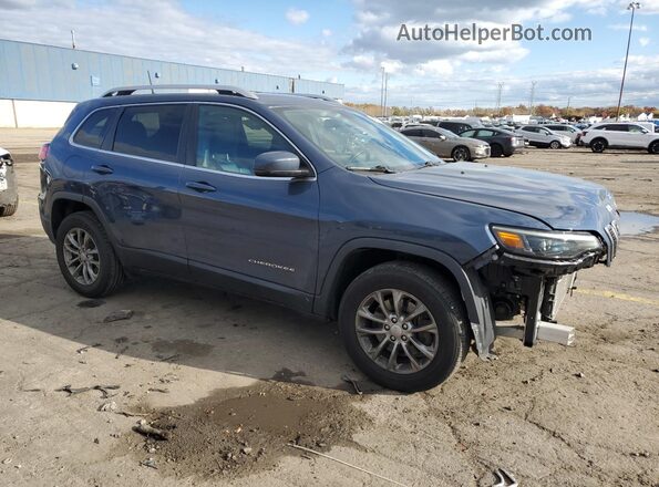 1C4PJMLB5LD527139 2020 JEEP CHEROKEE Blue წინა მარჯვენა