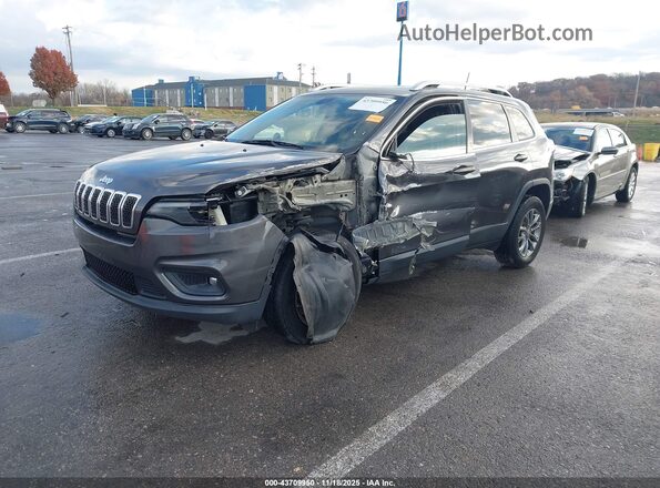 1C4PJMLX6LD561831 2020 JEEP CHEROKEE Серый Передняя левая четверть