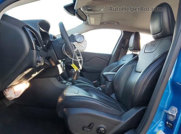 1C4PJMMB7PD109640 2023 JEEP CHEROKEE Blue Front interior view