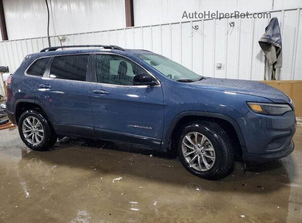 1C4PJMMN3ND504521 2022 JEEP CHEROKEE Blue Առջևի աջ