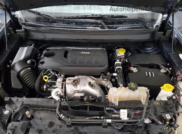 1C4PJMMN3ND504521 2022 JEEP CHEROKEE Blue Շարժիչի բաժամունքի տեսք