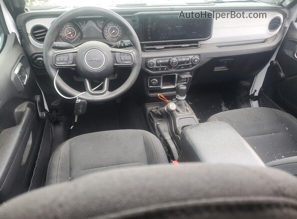 1C4PJXDG9RW210344 2024 JEEP WRANGLER White წინა პანელის ხედი